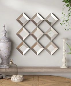 fredela metal flat mirror