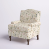 mooresville upholstered armchair with solid wood legs