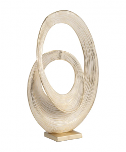 haoyang modern gold aluminum abstract sculpture 20