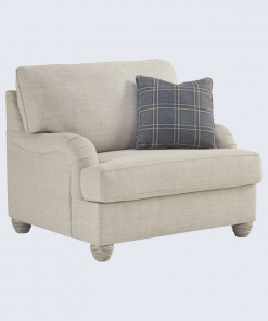 upholstered armchair