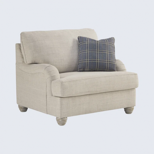 upholstered armchair