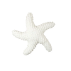 25" starfish shaped coastal accent throw pillow decor decoration 25.0 in.
