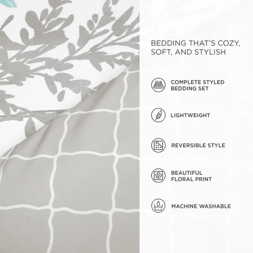aprile soft reversible oversized comforter