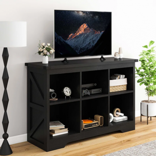 gebrael 2 tier open shelf bookcase, 6/8 cube storage organizer, freestanding book storage shelves for bedroom, living room, office