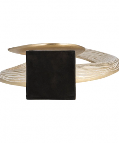 haoyang modern gold aluminum abstract sculpture 20