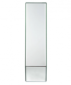 cerrie 14in indoor glass table vase