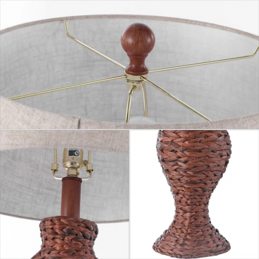 crespo water hyacinth table lamp