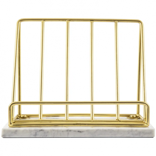 dazmond kitchen decor book display with marble base