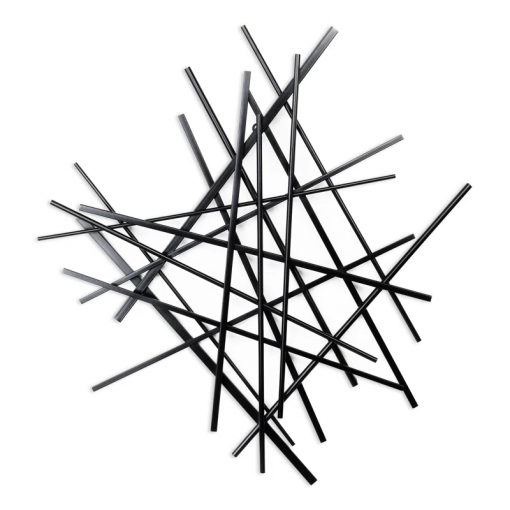 handmade modern abstract wall decor on metal