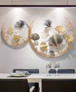 glam plants & flowers wall decor on metal