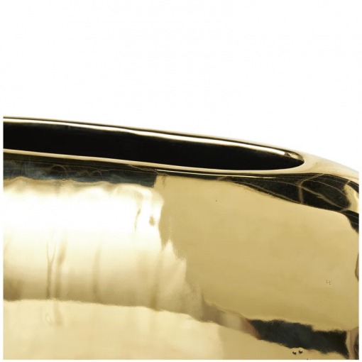 marelin ceramic abstract decorative vase with abstract melting drips