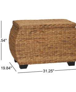 natural woven box
