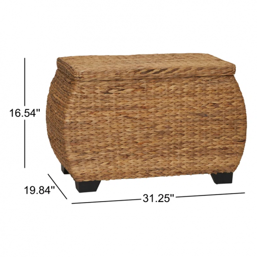 natural woven box