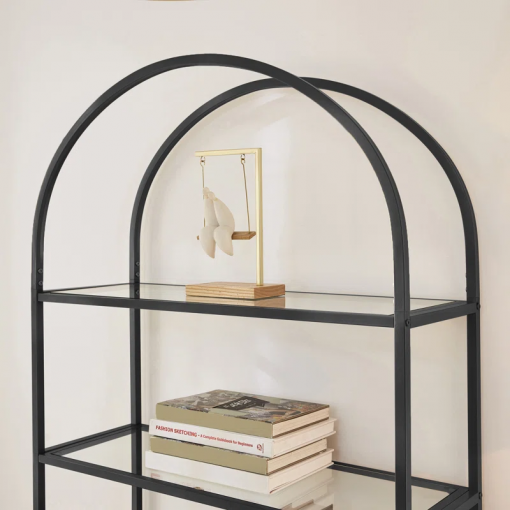 adrianne 72.2'' h x 32.7'' w etagere bookcase