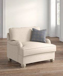 upholstered armchair