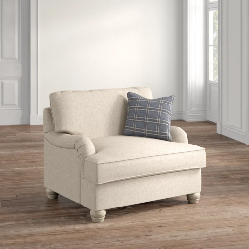 upholstered armchair