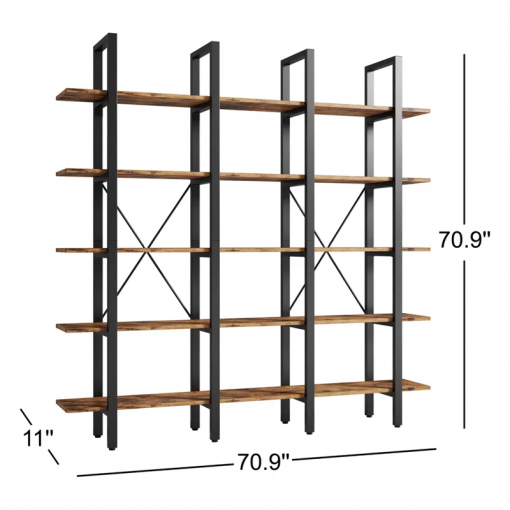 alysa etagere bookcase 5 tiers
