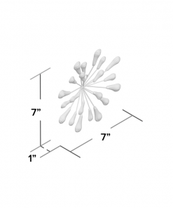 valda modern abstract wall decor on metal