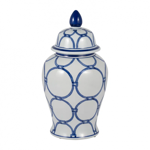 cinya ceramic vase and decorative temple jar with lid elegant flower vase for home decor