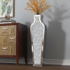 degrailly crystal glass floor vase