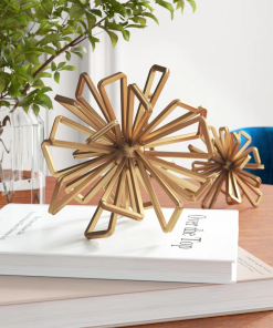 2 piece weisinger starburst sculpture set