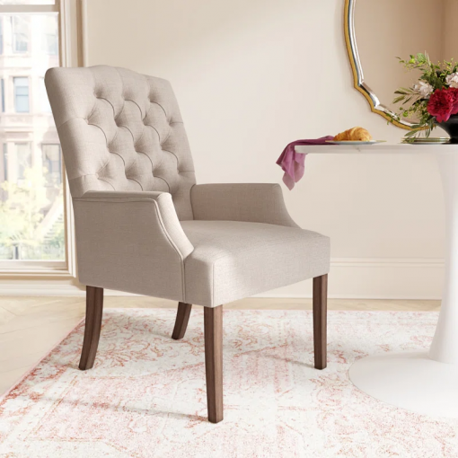 lila 19.75'' h tufted upholstered armchair