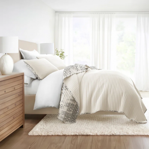geometric shapes quilt set