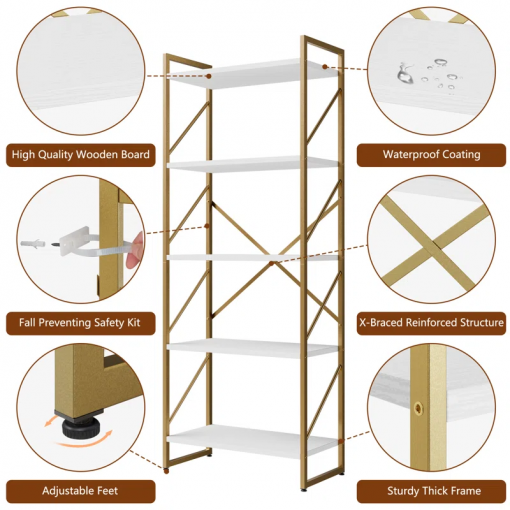milliner etagere bookcase