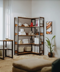 nabile corner bookcase