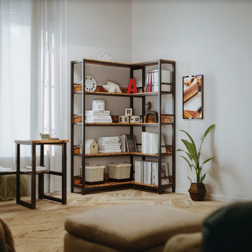 nabile corner bookcase