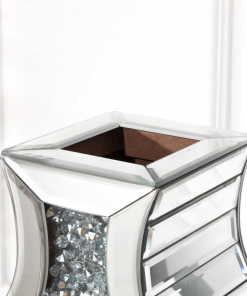 degrailly crystal glass floor vase