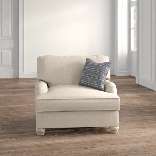 upholstered armchair