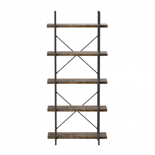 vintage industrial bookcase for living room, office, kitchen