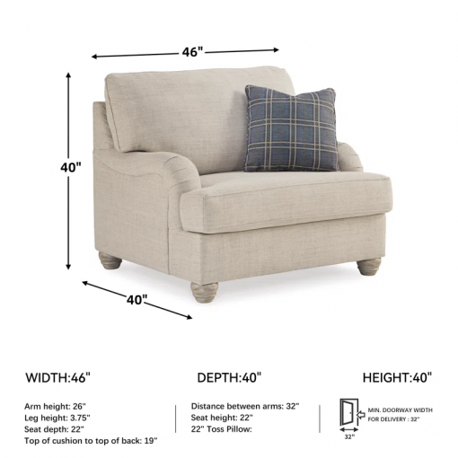 upholstered armchair