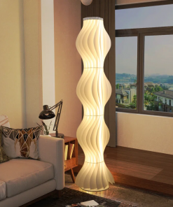 allicia 66.9'' rust led novelty floor lamp