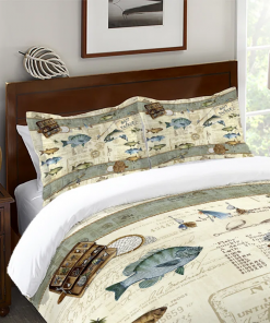 catch of the day comforter sham