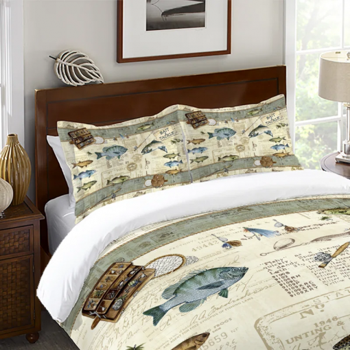 catch of the day comforter sham
