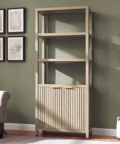 nicolee 71'' h storage bookcase