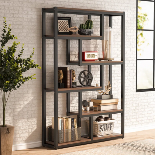kunigunde geometric bookcase