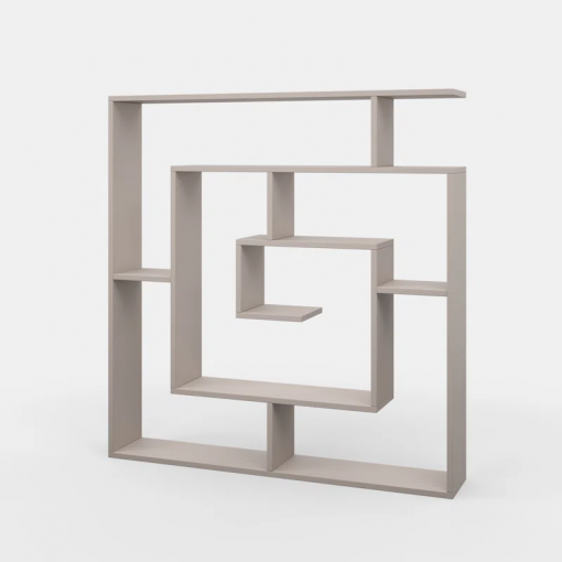 abston geometric bookcase