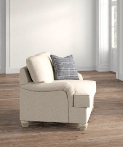 upholstered armchair