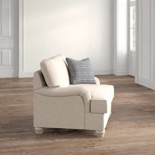 upholstered armchair