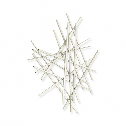 handmade modern abstract wall decor on metal