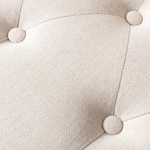tanya linen upholstered bench