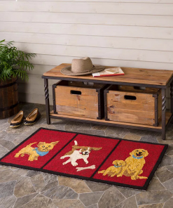 solid wood decorative bin