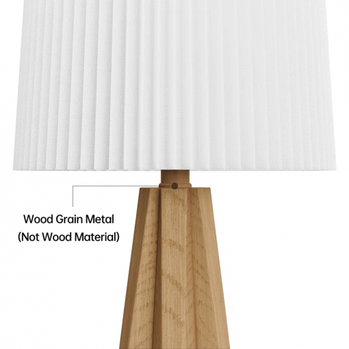 boho style resin table lamp for living room/bedroom/entryway console/decorative supplements with folding shade accent