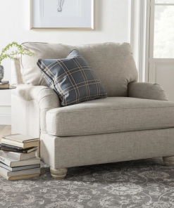 upholstered armchair