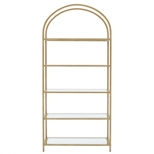 adrianne 72.2'' h x 32.7'' w etagere bookcase