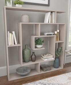 abston geometric bookcase