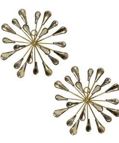 valda modern abstract wall decor on metal